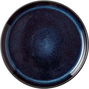 Černomodrý dezertní talíř z kameniny ø 17 cm Mensa – Bitz obraz