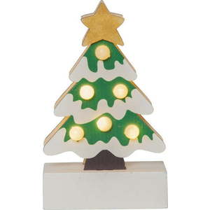 Bílo-zelená světelná dekorace s vánočním motivem Freddy – Star Trading obraz