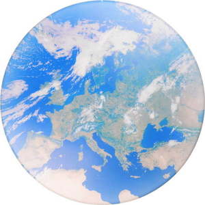Modré LED stropní svítidlo ø 37 cm Terra – Trio obraz