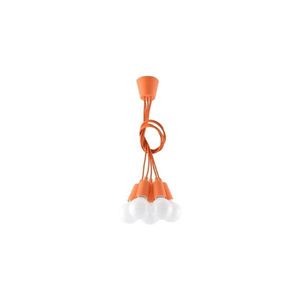 Oranžové závěsné svítidlo ø 25 cm Rene – Nice Lamps obraz