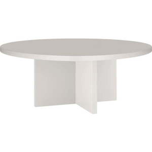 Bílý kulatý konferenční stolek ø 80 cm Pausa – Really Nice Things obraz