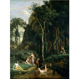 Obraz - reprodukce 70x100 cm Camille Corot – Wallity obraz