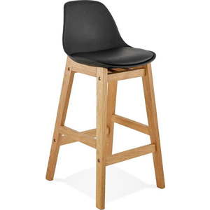 Černá barová židle Kokoon Elody, výška 86, 5 cm obraz