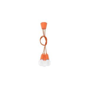 Oranžové závěsné svítidlo ø 15 cm Rene – Nice Lamps obraz