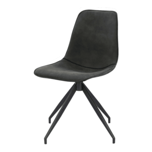 Jídelní židle MANOCU 2 šedá/černá obraz