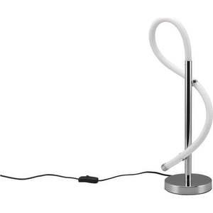LED stolní lampa v leskle stříbrné barvě (výška 54 cm) Argos – Trio obraz