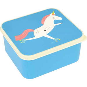 Modrý svačinový box s jednorožcem Rex London Magical Unicorn obraz