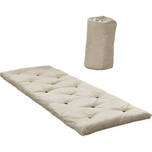 Béžová futonová matrace 70x190 cm Bed In a Bag Beige – Karup Design obraz
