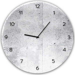 Nástěnné hodiny Styler Glassclock Wall, ⌀ 30 cm obraz