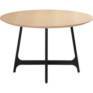 Kulatý jídelní stůl s deskou v dubovém dekoru ø 120 cm Ooid – DAN-FORM Denmark obraz