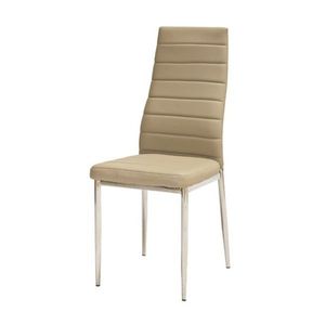 Jídelní židle SIGH-261 béžová/chrom obraz