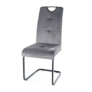 Jídelní židle OXU šedá/černá obraz