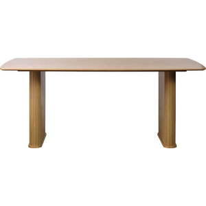 Jídelní stůl s deskou v dubovém dekoru 100x190 cm Nola – Unique Furniture obraz