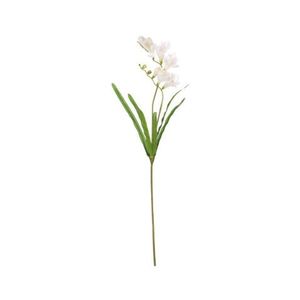 Umělá květina Frézie 60 cm, krémová obraz
