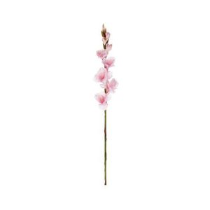 Umělá květina Gladiola 85 cm, růžová obraz