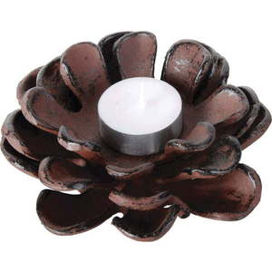Kovový svícen na čajovou svíčku Pine Cone – Esschert Design obraz