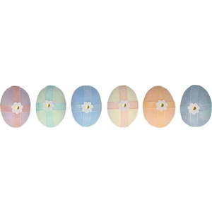 Velikonoční dekorace v sadě 6 ks Surprise Eggs – Meri Meri obraz