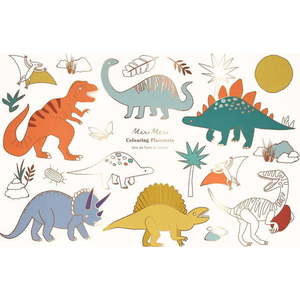 Papírová prostírání v sadě 8 ks 28x42.5 cm Dinosaurs – Meri Meri obraz