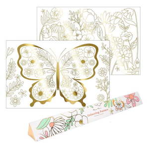 Omalovánky Butterfly – Meri Meri obraz