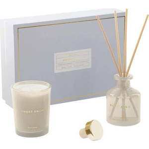 Set svíčky a aroma difuzéru Sweet Snow – Kave Home obraz