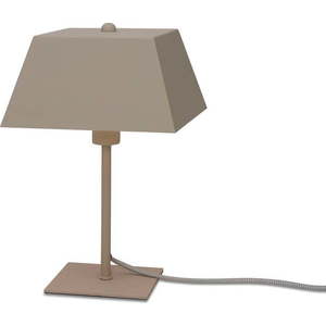 Béžová stolní lampa s kovovým stínidlem (výška 31 cm) Perth – it's about RoMi obraz
