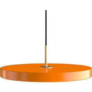 Oranžové LED závěsné svítidlo s kovovým stínidlem ø 43 cm Asteria Medium – UMAGE obraz