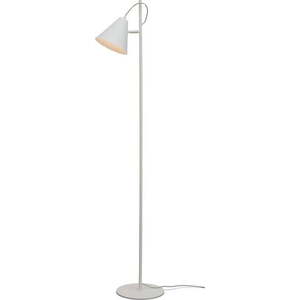 Bílá stojací lampa s kovovým stínidlem (výška 151 cm) Lisbon – it's about RoMi obraz
