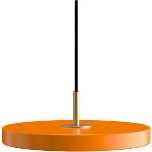 Oranžové LED závěsné svítidlo s kovovým stínidlem ø 31 cm Asteria Mini – UMAGE obraz