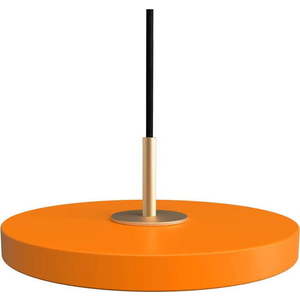 Oranžové LED závěsné svítidlo s kovovým stínidlem ø 15 cm Asteria Micro – UMAGE obraz