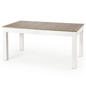 Jídelní stůl SIWIRYN dub sonoma/bílá obraz