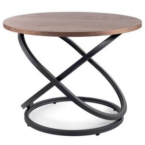 Přístavný stolek IUS ořech/černá obraz