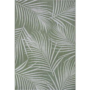 Zelený venkovní koberec Ragami Flora, 80 x 150 cm obraz