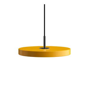 Okrově žluté LED závěsné svítidlo s kovovým stínidlem ø 31 cm Asteria Mini – UMAGE obraz