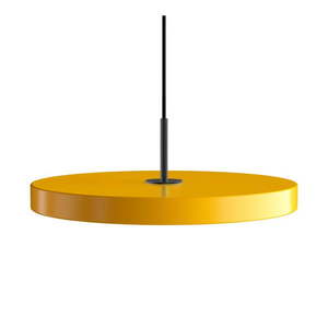 Okrově žluté LED závěsné svítidlo s kovovým stínidlem ø 43 cm Asteria Medium – UMAGE obraz