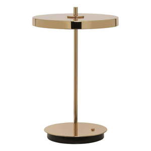 LED stmívatelná stolní lampa ve zlaté barvě s kovovým stínidlem (výška 31 cm) Asteria Move – UMAGE obraz