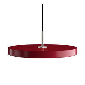 Červené LED závěsné svítidlo s kovovým stínidlem ø 43 cm Asteria Medium – UMAGE obraz