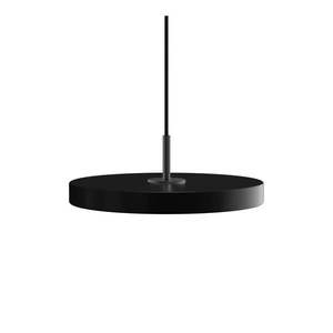 Černé LED stmívatelné závěsné svítidlo s kovovým stínidlem ø 31 cm Asteria Plus Mini – UMAGE obraz