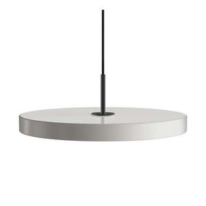 Světle šedé LED závěsné svítidlo s kovovým stínidlem ø 43 cm Asteria Medium – UMAGE obraz
