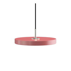 Růžové LED závěsné svítidlo s kovovým stínidlem ø 31 cm Asteria Mini – UMAGE obraz