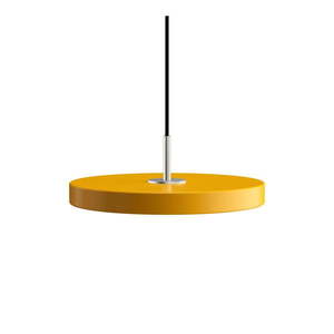 Okrově žluté LED závěsné svítidlo s kovovým stínidlem ø 31 cm Asteria Mini – UMAGE obraz