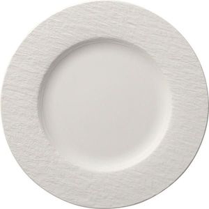 Mělký talíř 27 cm, bílý obraz