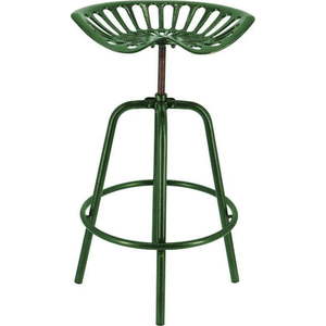 Zelená kovová zahradní barová židle Traktor – Esschert Design obraz