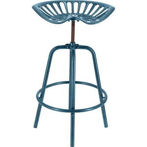 Modrá kovová zahradní barová židle Traktor – Esschert Design obraz