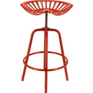 Červená kovová zahradní barová židle Traktor – Esschert Design obraz