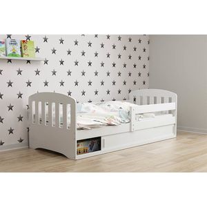 BMS Dětská postel CLASIC 1 Barva: Borovice / bílá, Rozměr: 160 x 80 cm obraz