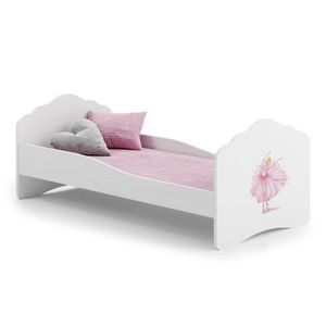 ArtAdrk Dětská postel CASIMO | 80 x 160 cm Provedení: Balerína obraz
