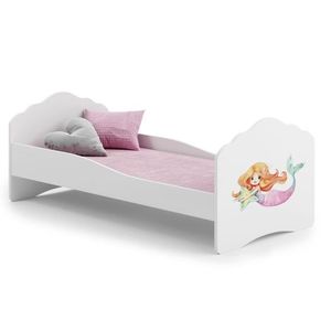 ArtAdrk Dětská postel CASIMO | 80 x 160 cm Provedení: Mořská panna obraz