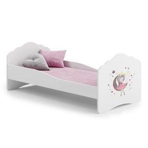 ArtAdrk Dětská postel CASIMO | 80 x 160 cm Provedení: Spící princezna obraz