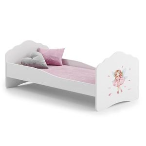 ArtAdrk Dětská postel CASIMO | 80 x 160 cm Provedení: Víla s křídly obraz