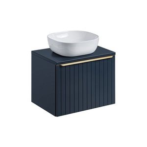 ArtCom Koupelnová skříňka s umyvadlem a deskou SANTA FE Blue DU60/1 | 60 cm obraz